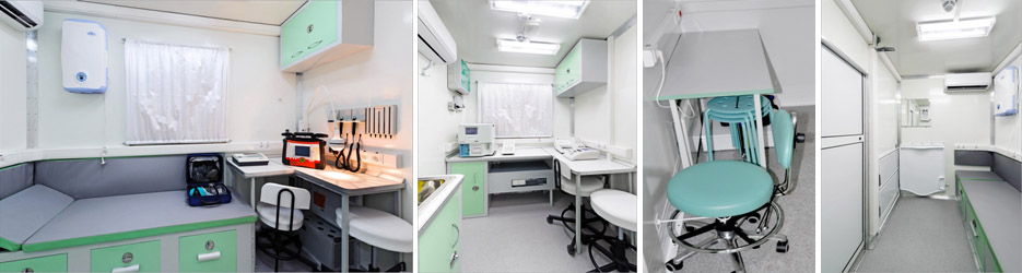 Медицинская мебель в ПМК «Кардиомобиль»